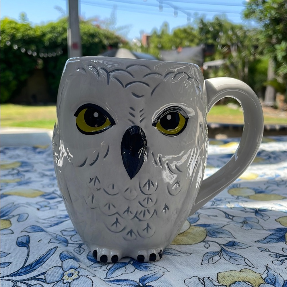 Harry Potter Owl Shaped Ceramic Mug